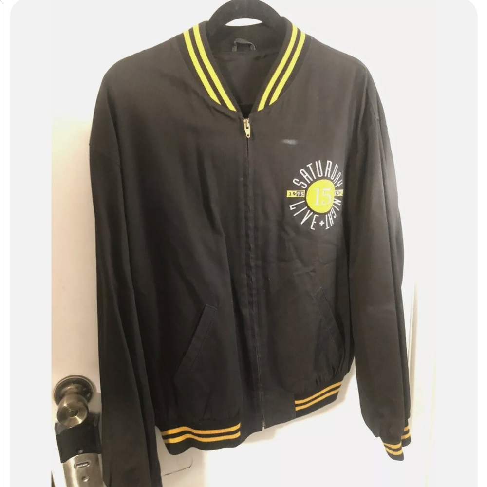 Rare Authentic Saturday Night Live SNL 90s Jacket 15th Anniversary Vintage SizeL
